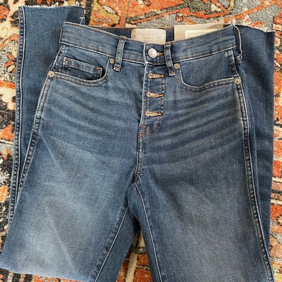 NWT EVERLANE The Vintage Skinny Jean Button Fly - Picture 3 of 4